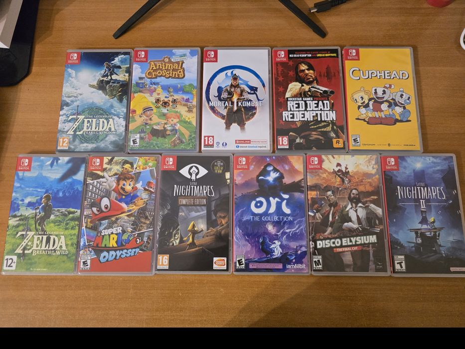 Игры нинтендо свитч, 11 игр