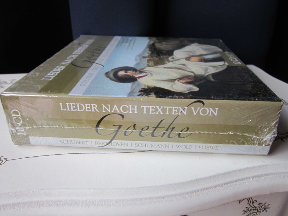 cadou rar 10xCD Beethoven, Schubert etc Cantece pe texte Goethe 2008
