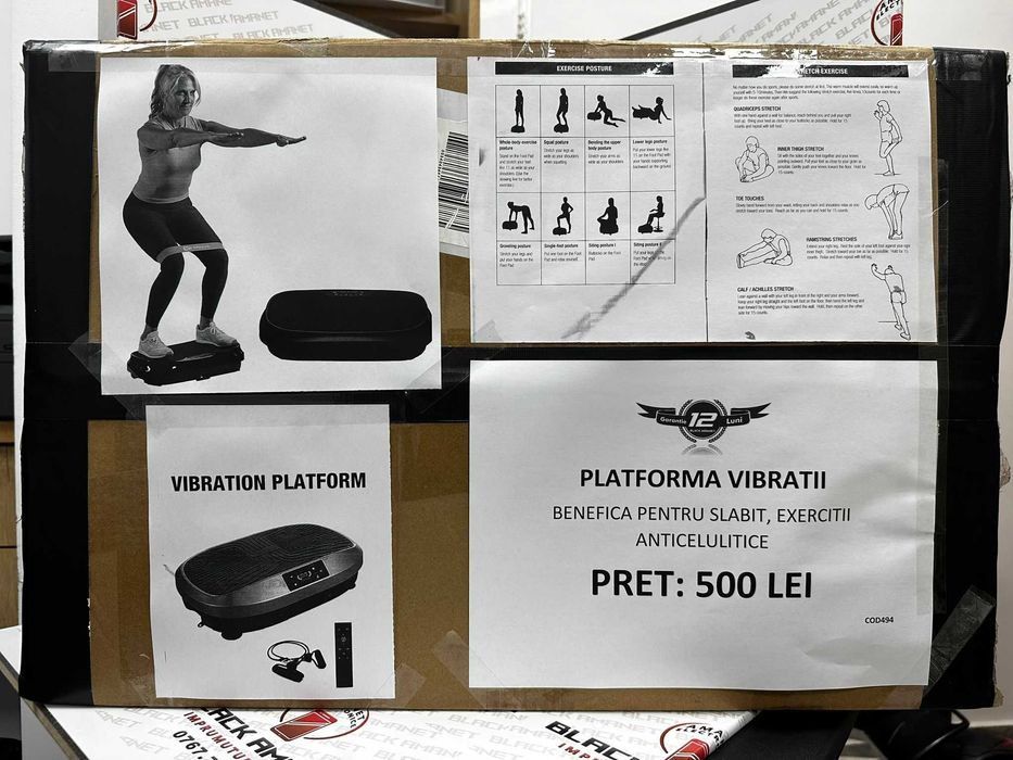 BLACK AMANET P2 • Platforma Vibratii