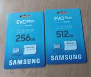 Samsung Micro SD 128, 256, 512 Gb  и 1 TB (карта памяти, Микро СД)