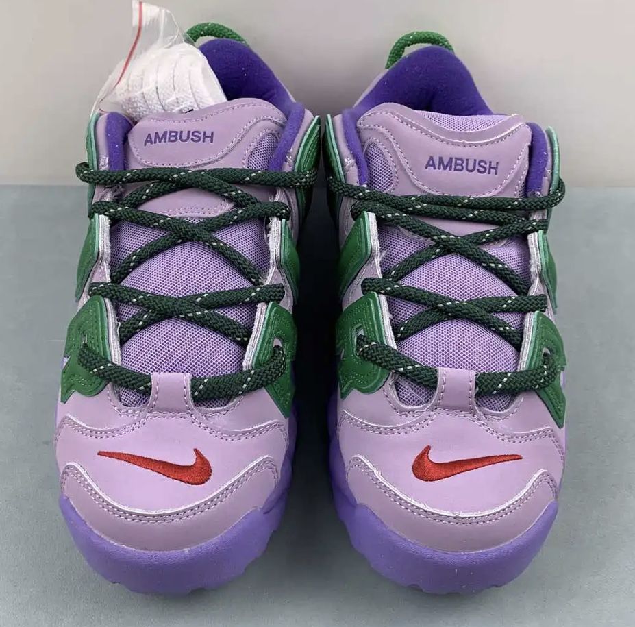 Дамски маратонки Ambush x Nike Air More Uptempo Low “Lilac