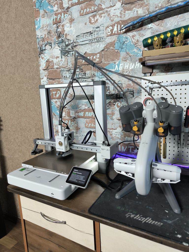 3д принтер Bambu lab A1 combo