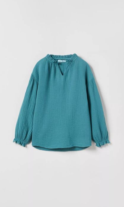 Текстурирана блуза Zara 116 размер