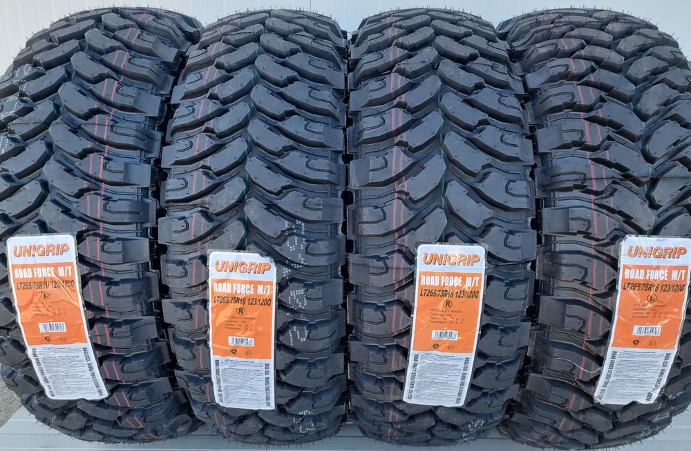 265/75 R16, 123Q, UNIGRIP Mud Terrain M+S, Anvelope Off-Road