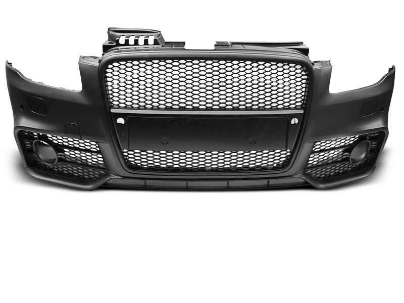 Bara fata AUDI A4 04-08 RS STYLE negru PDC