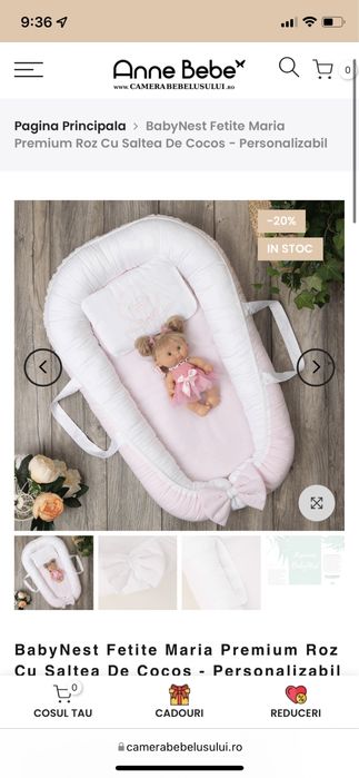 Babynest Anne Bebe