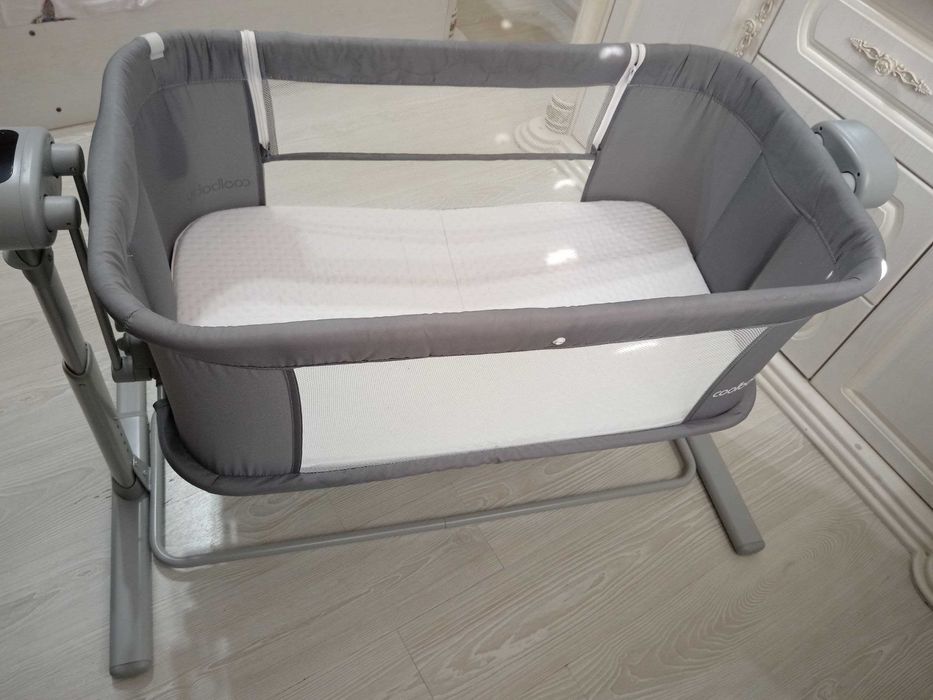 Детская колыбелька-кроватка Coolbaby CB02002 / Bolalar uchun belanchak