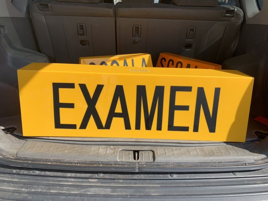 Caseta SCOALA de soferi si EXAMEN / Camion - noi cu LED
