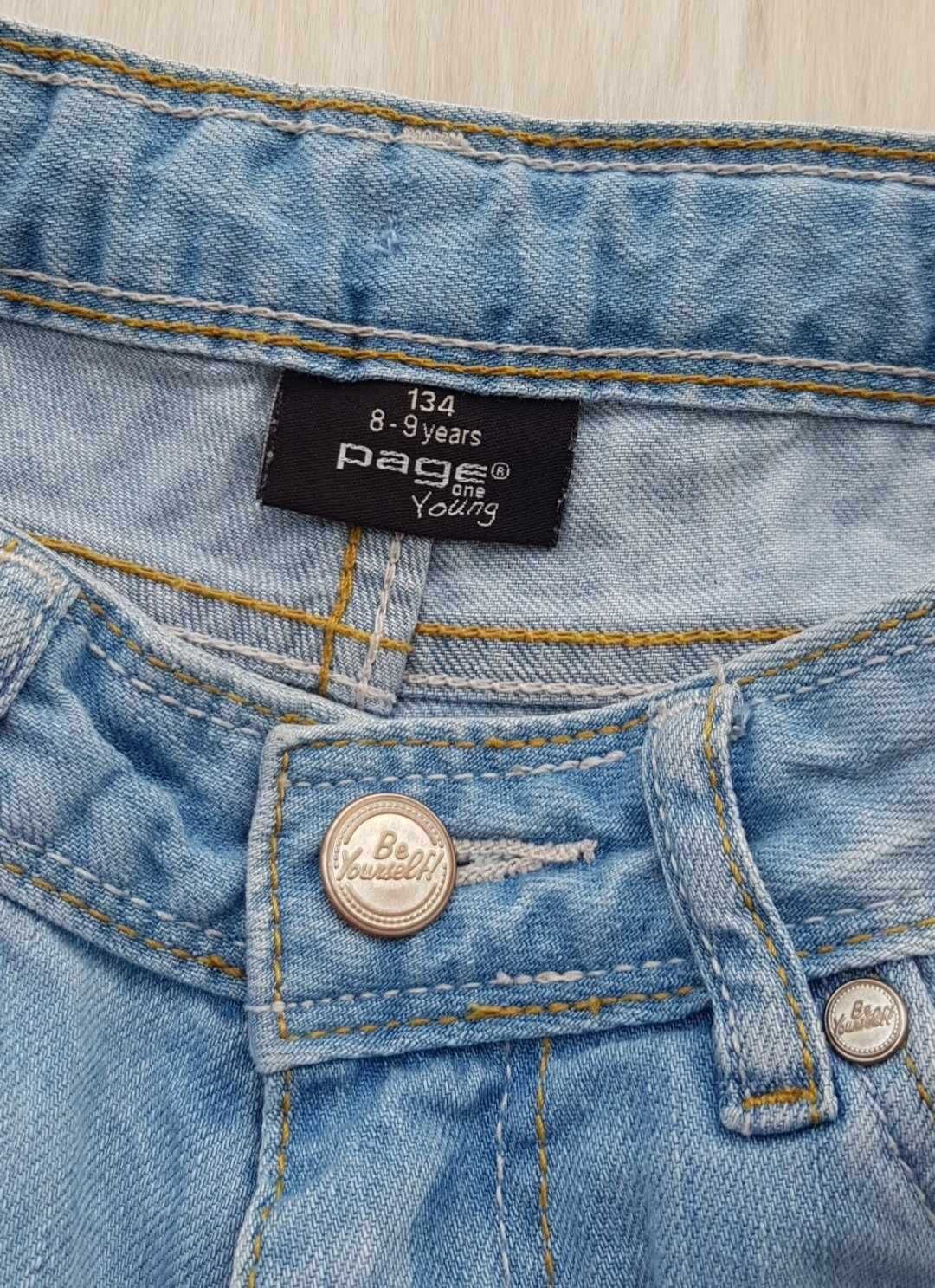 Дънково яке H&M и къси дънкови панталони 9-10 години