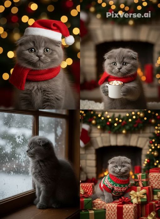 Шотландские вислоухие котята