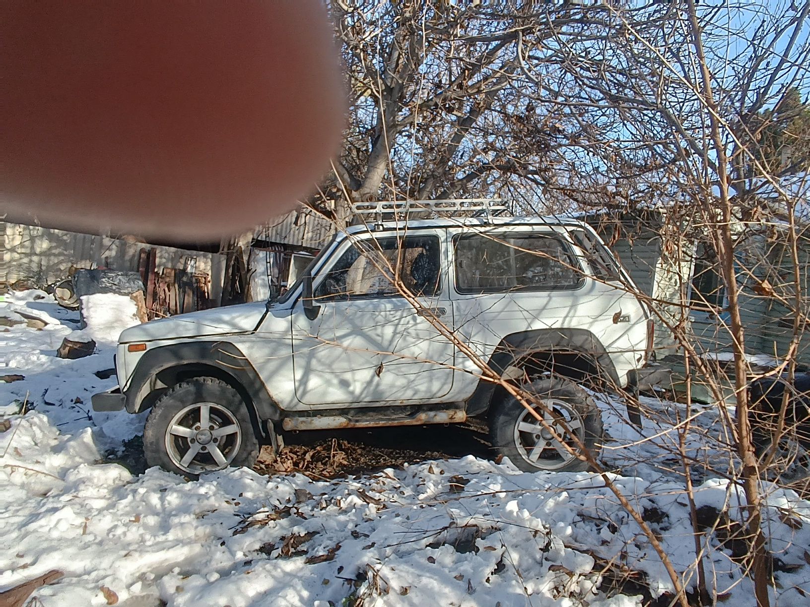 Продам ниву белую тюнинг