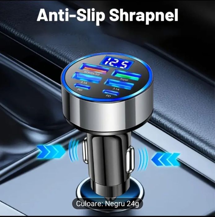 Incarcator rapid pentru masina cu afisaj digital