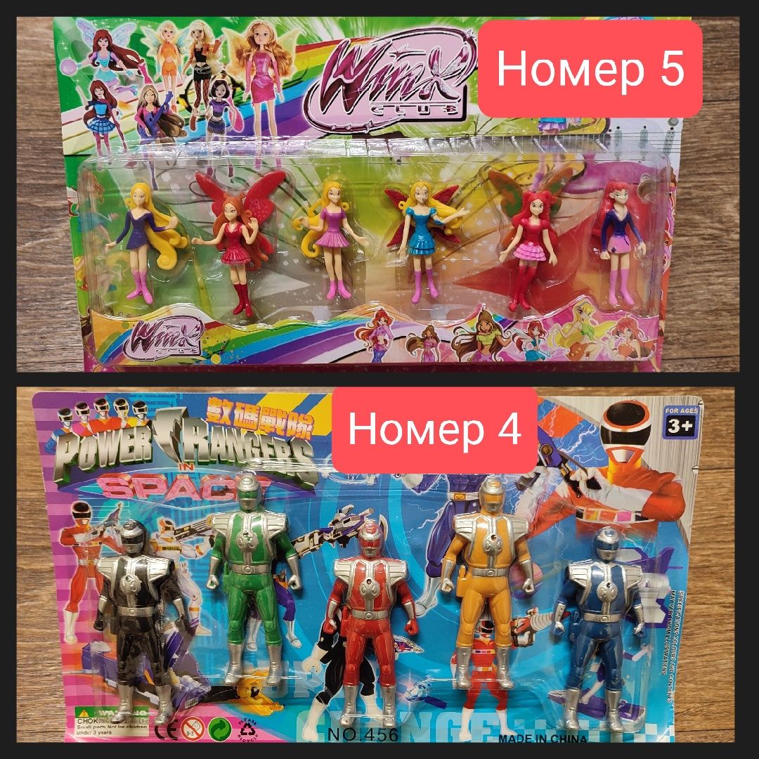 Играчки за торта фигурки животни футболисти колички украса декорация р