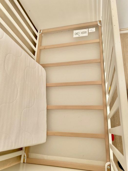 Бебешко креватче IKEA Gonatt с матрак