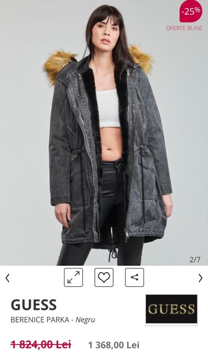 Jacheta pentru femei 3 in 1 Guess Berenice Parka