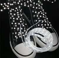 Светлоотразителни връзки за обувки/маратонки звезда
