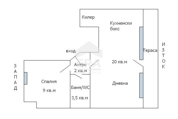 Продава се Двустаен апартамент в Варна, Трошево - 50 кв.м за 2300 €/кв.м - Снимка #10