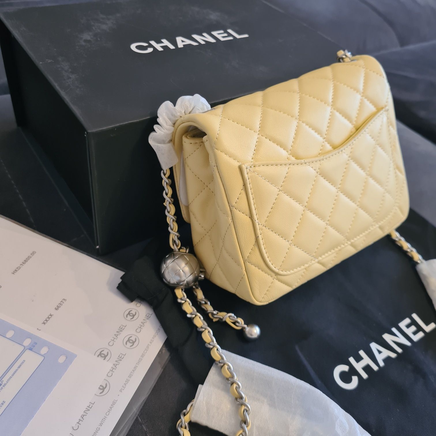 Chanel bag - 18 cm/piele naturala/full pack