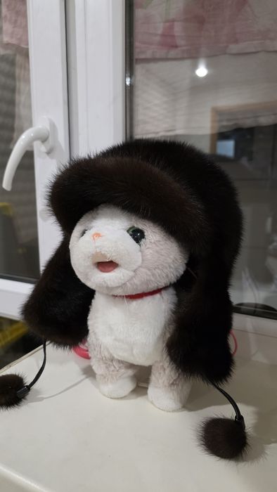 Норковая шапка,очень тёплая