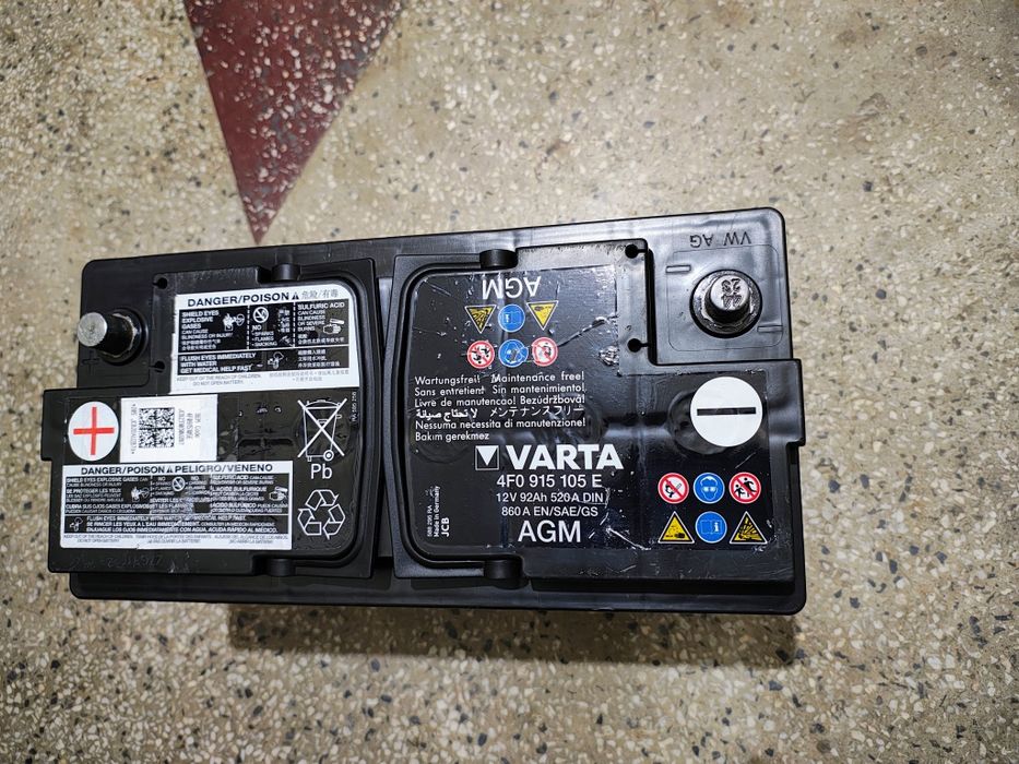 Baterie Varta originala volkswagen 92Ah start stop import.