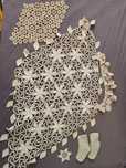 Pachet 81 macrame de diverse forme și mărimi
