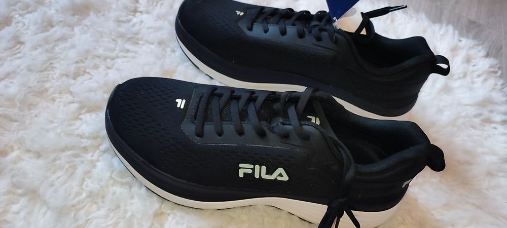 Adidași FILA, mărimea 45, albastru închis, soft foam