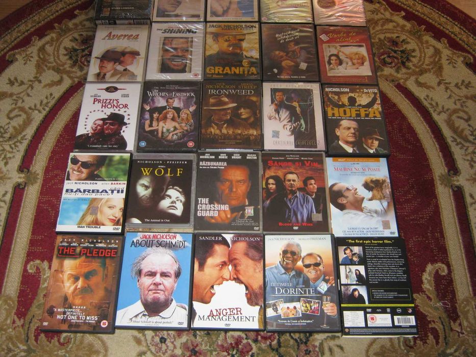 MERYL STREEP,Jack NICHOLSON,John MALKOVICH dvd filme originale colecți