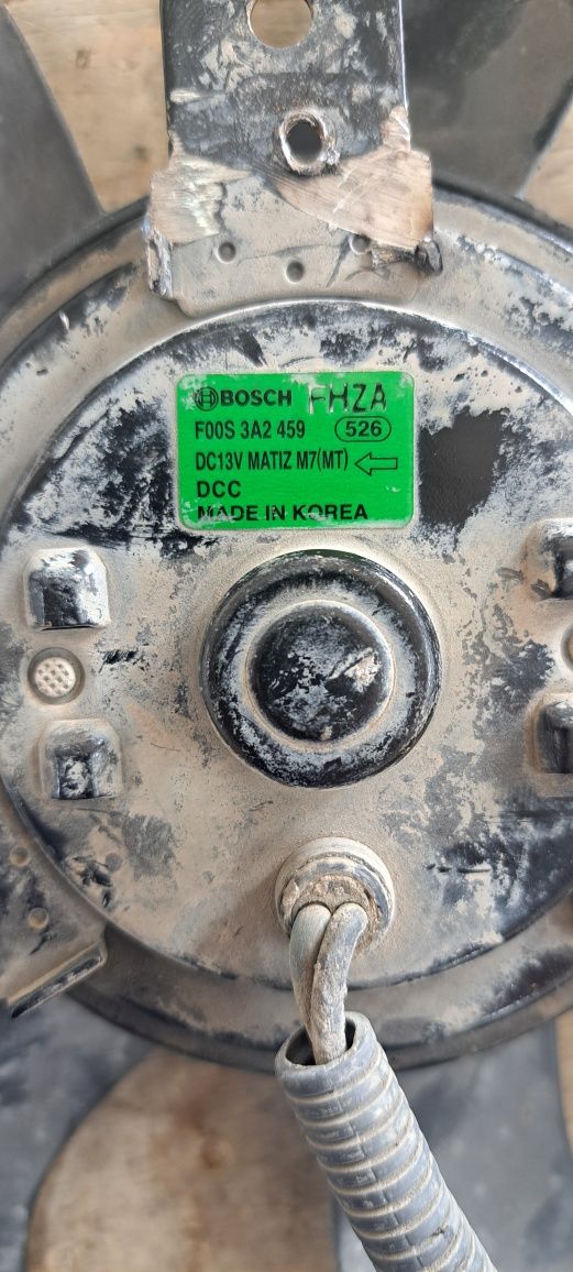 Продам вентилятор от матиза мх