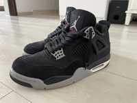 Jordan Retro 4 | Black Canvas