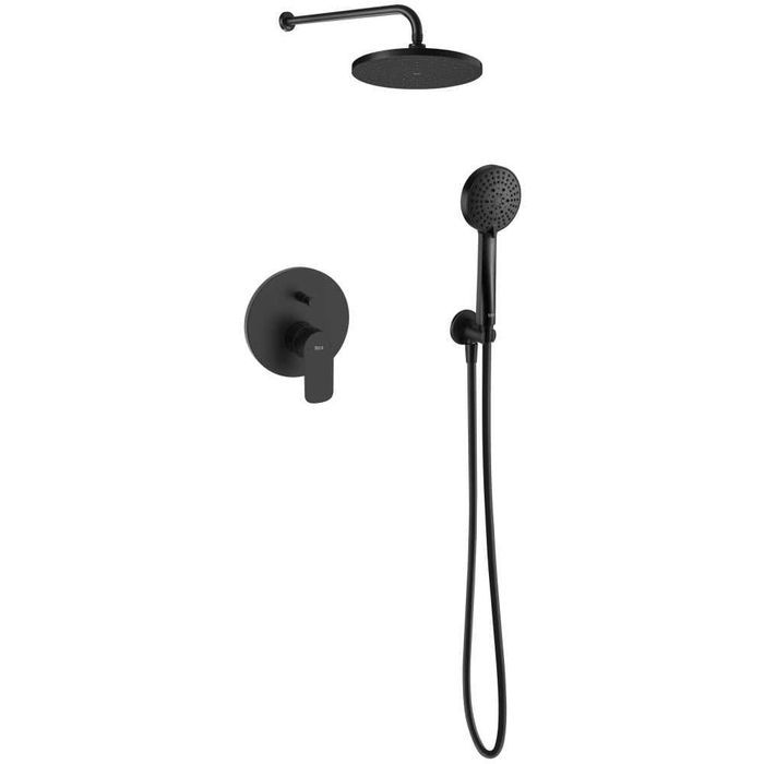 Sistem-dus-incastrat-fara-termostat-roca-cala-negru-mat