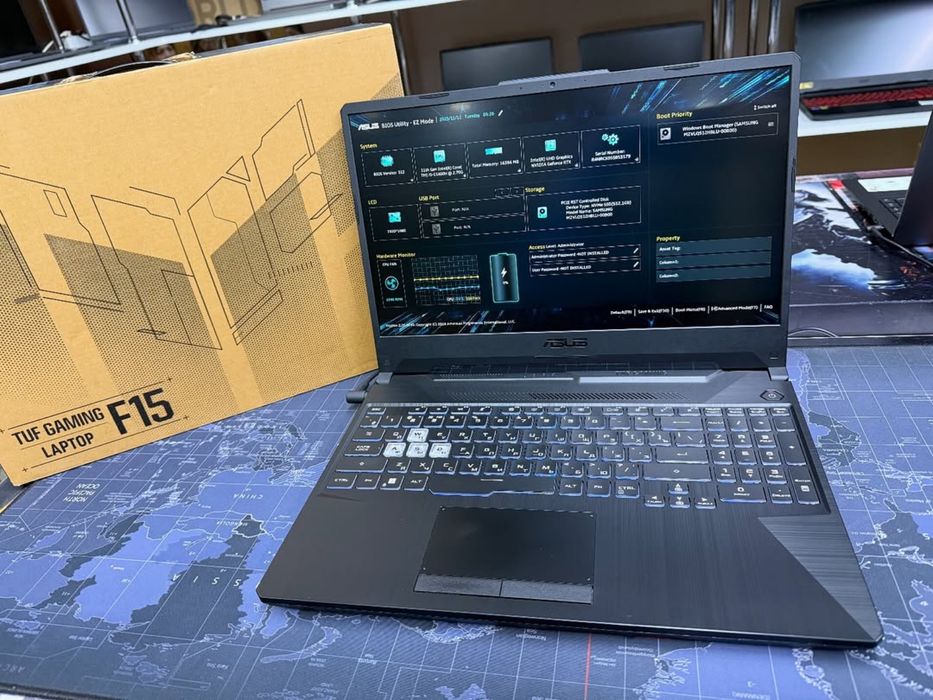 Asus TUF Gaming F15. FullHD IPS 144Hz/i5-11400H/RTX2050/16GB/SSD512