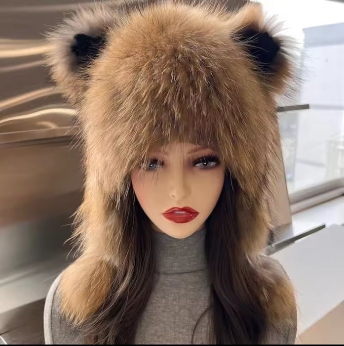 Caciula blana naturala