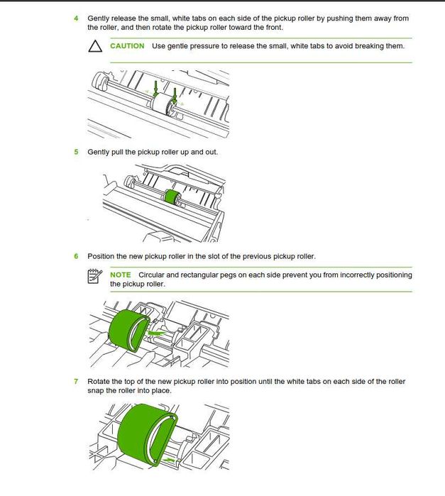 Резервна ролка за хартия за Canon и HP. HP Laserjet 1010 и други