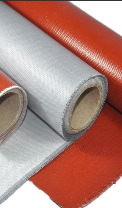 Продам ткань жаростойкую с силиконовым покрытием