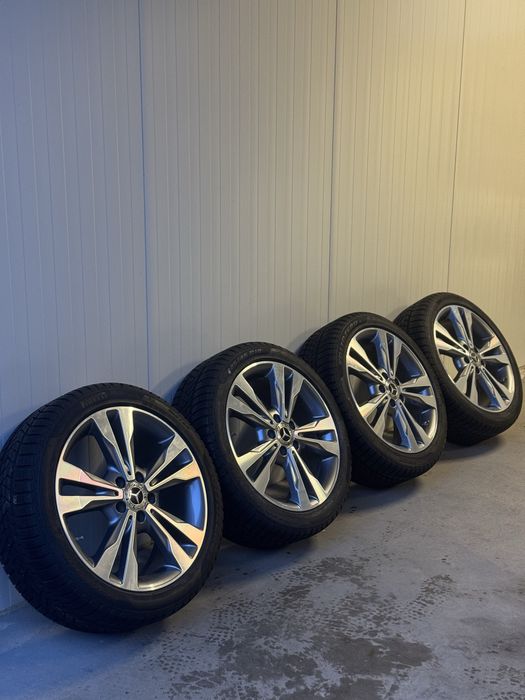 ОРИГИНАЛНИ 18’ джанти с гуми Mercedes W205;W204, 5x112, 66.6