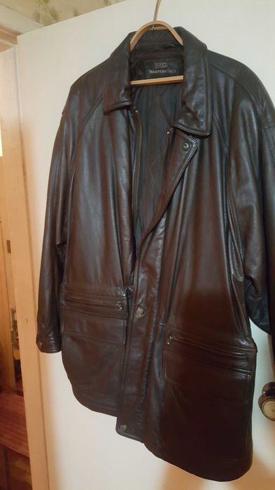 Мужские куртки кожаные