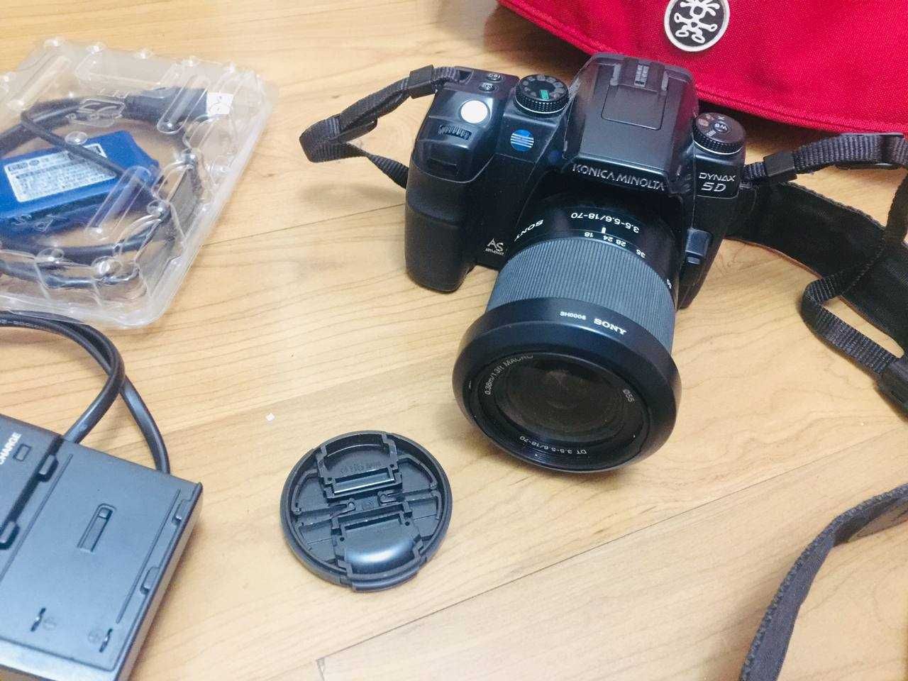 Профессиональный фотоаппарат Sony, Konika Minolta.