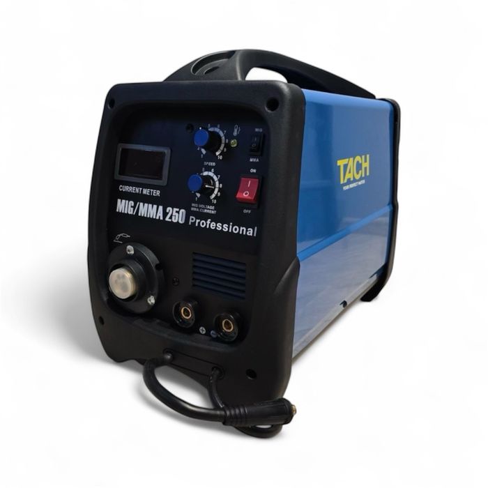 Комбиниран телоподаващ апарат и електрожен TACH MIG/MMA 250