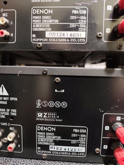 Receiver Denon PMA-520A