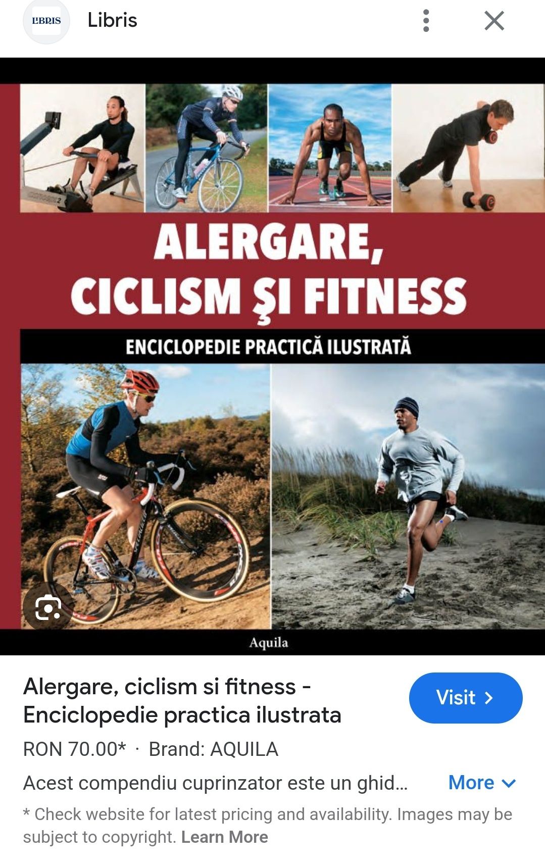 Enciclopedie Alergare, ciclism si fitness