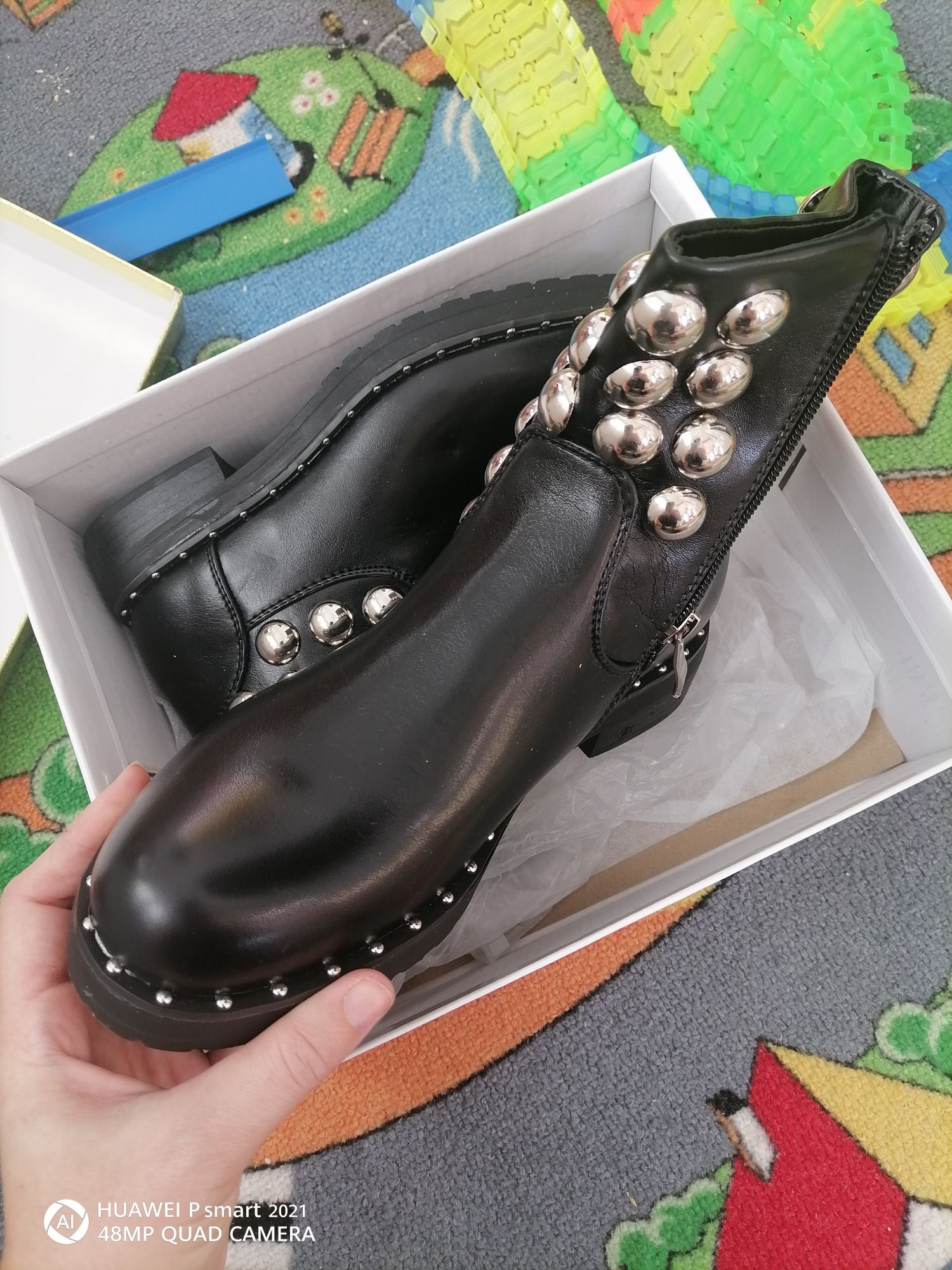 Botine damă negre