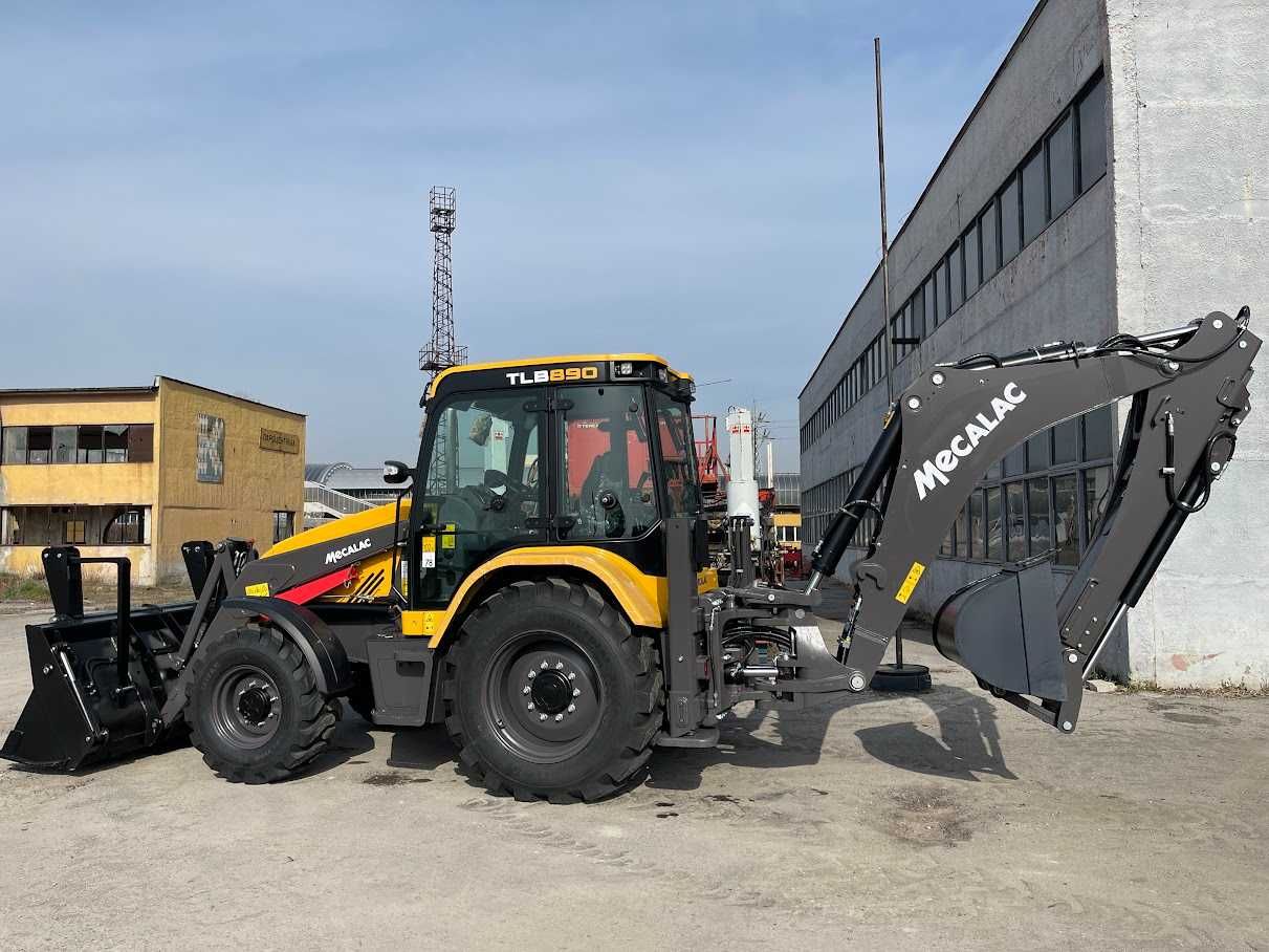 MECALAC TLB890PS - комбиниран багер - товарач - Terex - Fermec