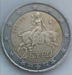 Moneda 2 euro din 2002