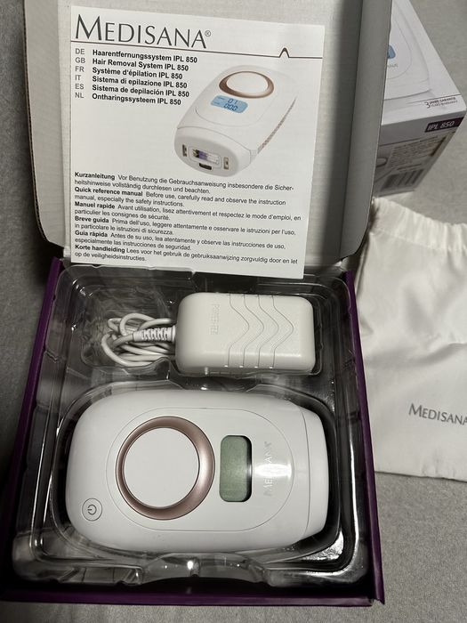 Фотоепилатор Medisana Silhouette IPL 850, 200000 light pulses