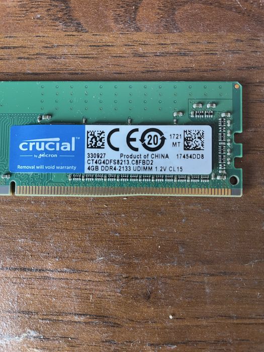 Оперативная память DDR4 4GB