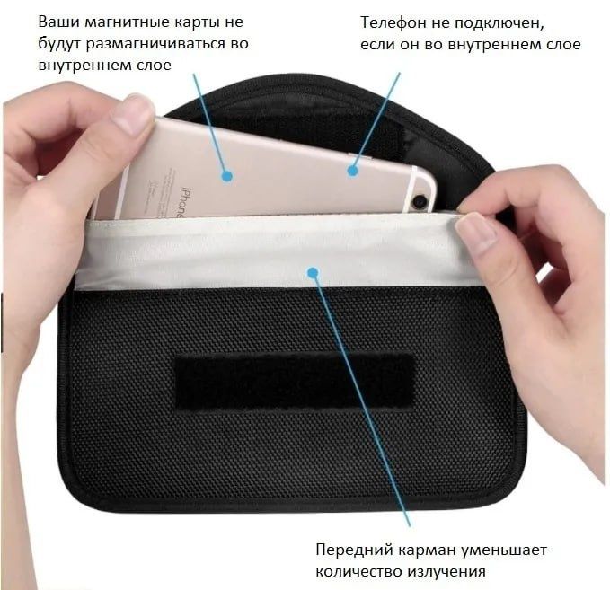 Чехол блокирующий сигнал мобильного телефона