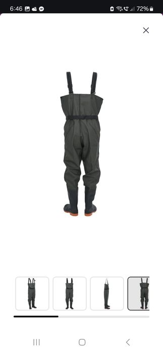 Waders, pantaloni piept pentru pescuit