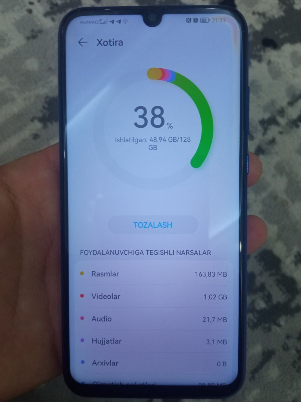 Honor 10i arzon telifon