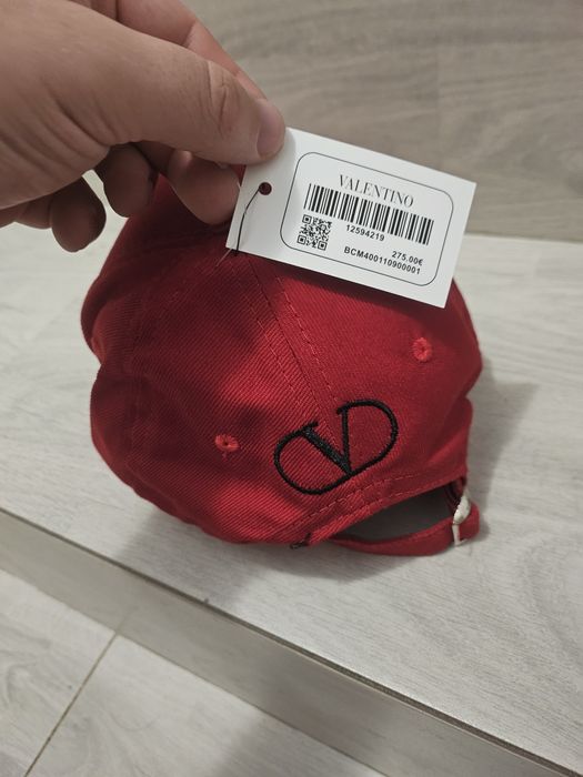 Sapca Valentino Red Premium