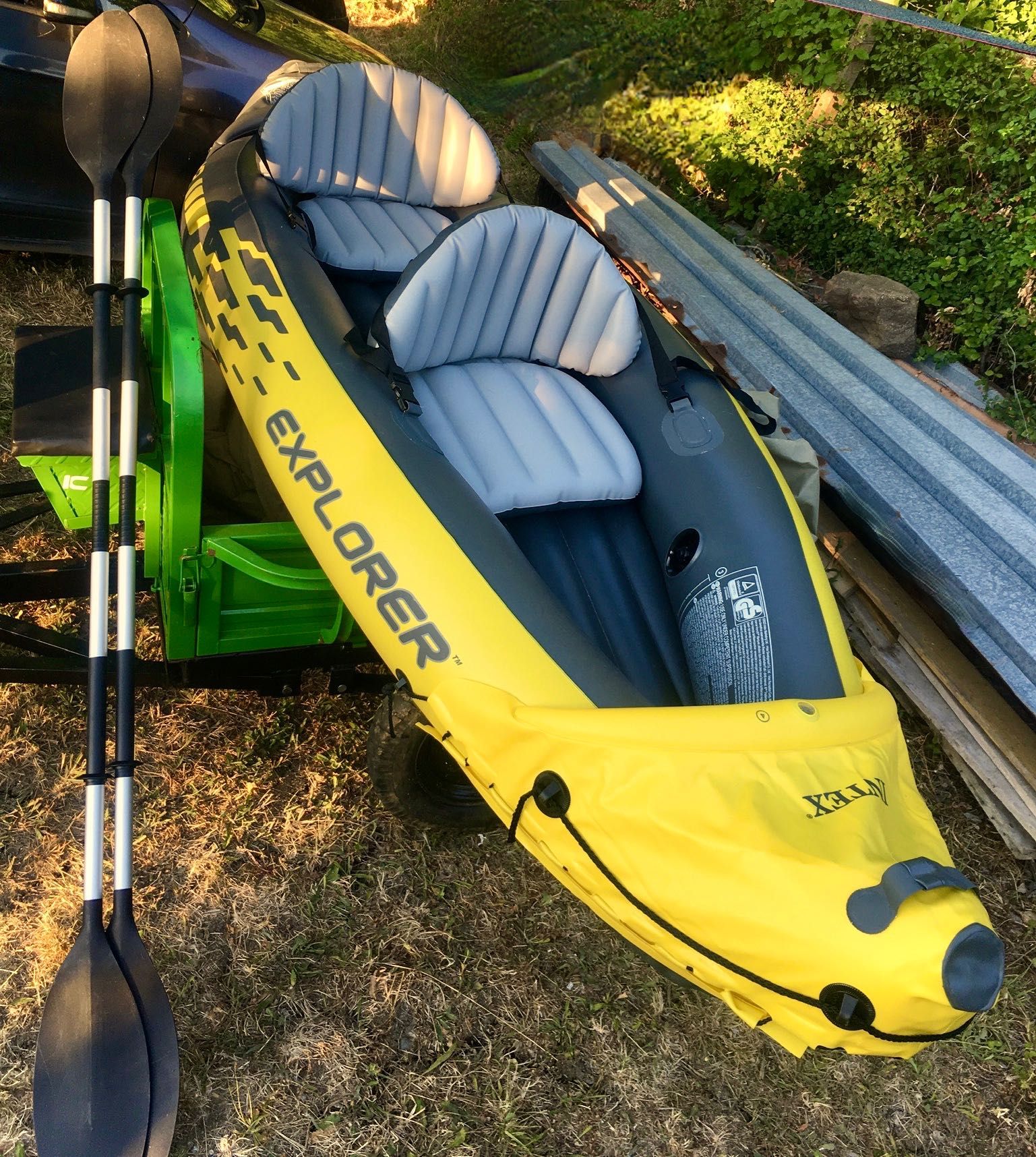 Двоен каяк INTEX Explorer K2